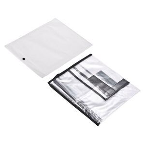 24 Inch Universal Luggage Protector Portable Dust Cover, Black